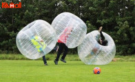 choosing a beautiful red zorb ball